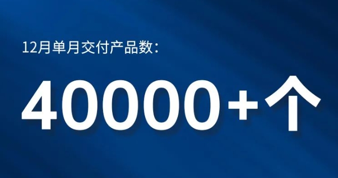 维特智能12月交付40000+传感器产品，刷新记录